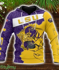 LSU Tigers 3D Hoodie All over Printed Winter Gift For Men And Women Product Photo 1