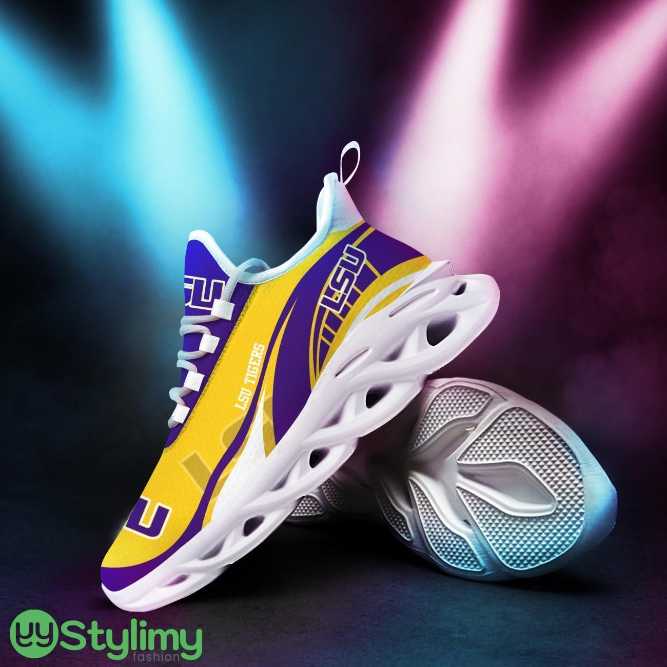 LSU TIGERS Sneakers Max Soul Trending Sport Running Shoes For Fans 2 LSU TIGERS Sneakers Max Soul Trending Sport Running Shoes For Fans Product Photo 2