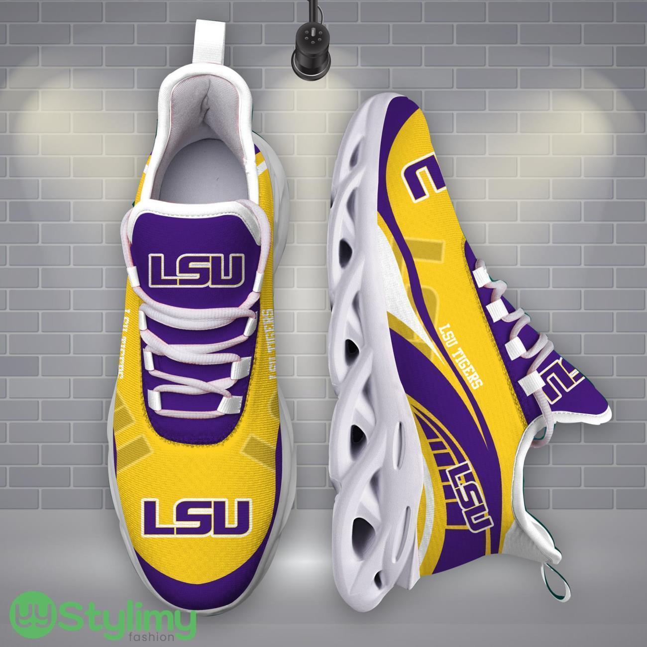 LSU TIGERS Sneakers Max Soul Trending Sport Running Shoes For Fans 3 LSU TIGERS Sneakers Max Soul Trending Sport Running Shoes For Fans Product Photo 3