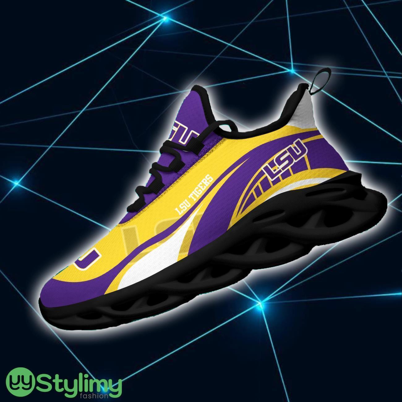 LSU TIGERS Sneakers Max Soul Trending Sport Running Shoes For Fans 5 LSU TIGERS Sneakers Max Soul Trending Sport Running Shoes For Fans Product Photo 5