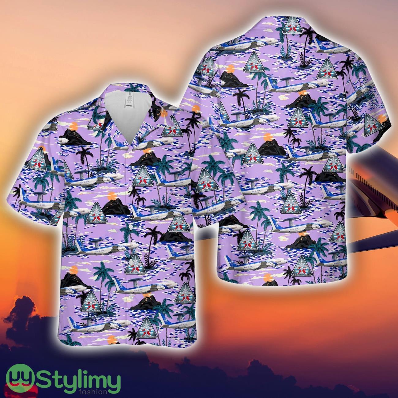 Luxembourg Air Force NATO AWACS Boeing E-3A Sentry (707-300) Aloha Short Sleeve 3D Printed Hawaiian Shirt For Men And Women 2 Luxembourg Air Force NATO AWACS Boeing E-3A Sentry (707-300) Aloha Short Sleeve 3D Printed Hawaiian Shirt For Men And Women Product Photo 1