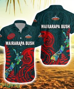 Maori Wairarapa Bush Rugby Hawaiian Shirt New Zealand Silver Fern Product Photo 1