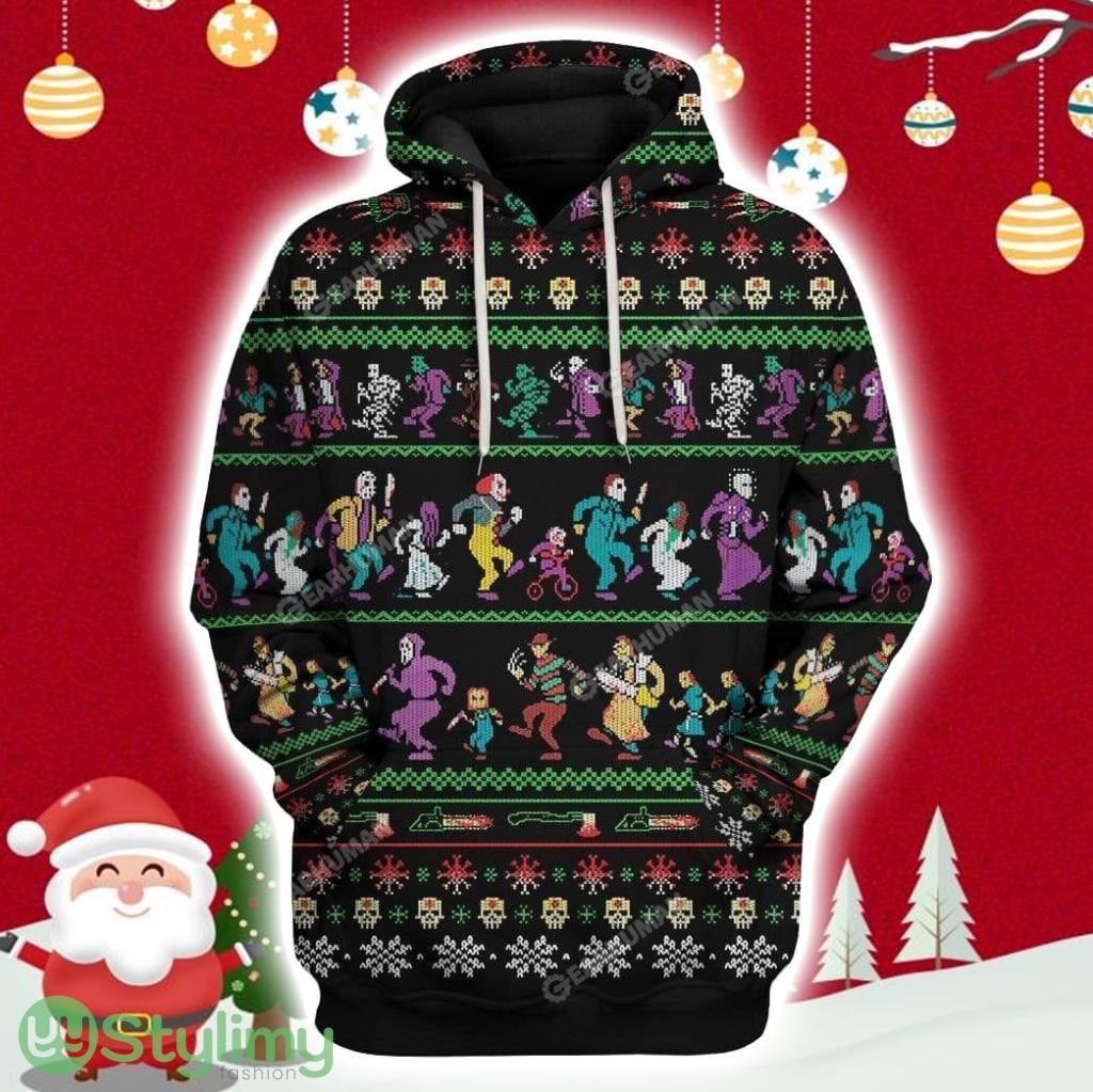 Mass Murder Custom -Christmas Jumper Hoodie 3D All Over Print 6 Mass Murder Custom -Christmas Jumper Hoodie 3D All Over Print Product Photo 1