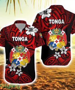 Mate Maa Tonga Rugby Hawaiian Shirt Polynesian Unique Vibes Red Product Photo 1