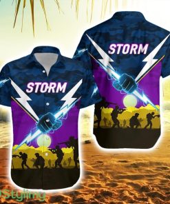 Melbourne Storm Anzac Hawaiian Shirt Simple Style Product Photo 1