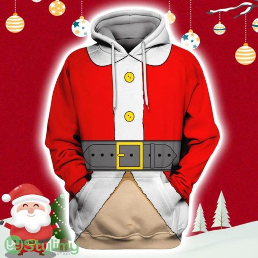 Merry Christmas Custom Hoodie 3D All Over Print Product Photo 1