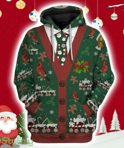 Merry Christmas Custom Version 2 Hoodie 3D All Over Print Product Photo 1