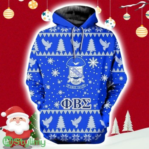 Merry Christmas My Dove Phi Beta Sigma Hoodie 3D All Over Print