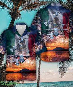 Mexican Air Force CASA C-295M During Mexico's Independence Day 3D Hawaiian Shirt Summer Time Holiday Gift For Men And Women Product Photo 1