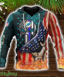 Miami Dolphins All Printed 3D Hoodie Unique Gift For Fans Limited Hoodie Product Photo 1