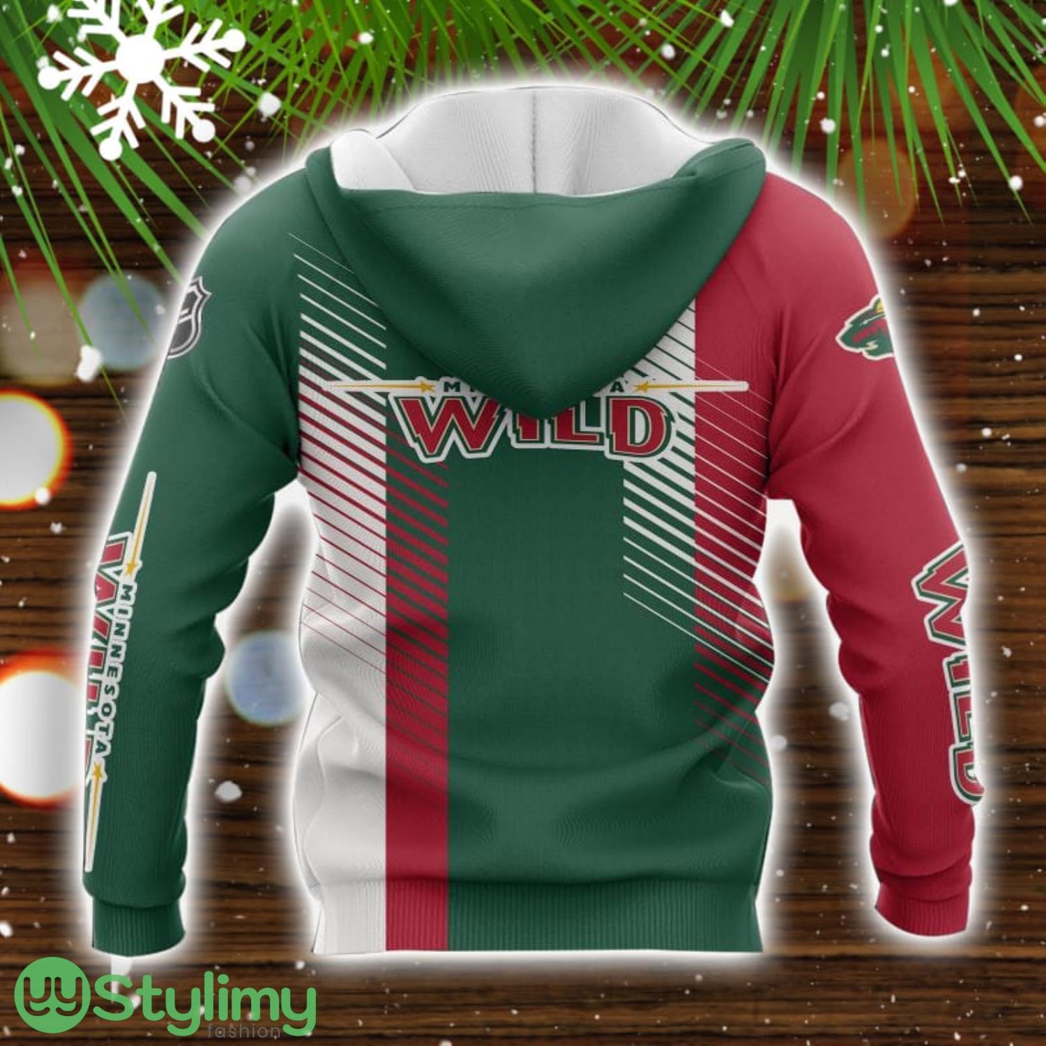 Minnesota Wild 3D All Over printed Hoodie For Men And Women 2 Minnesota Wild 3D All Over printed Hoodie For Men And Women Product Photo 2
