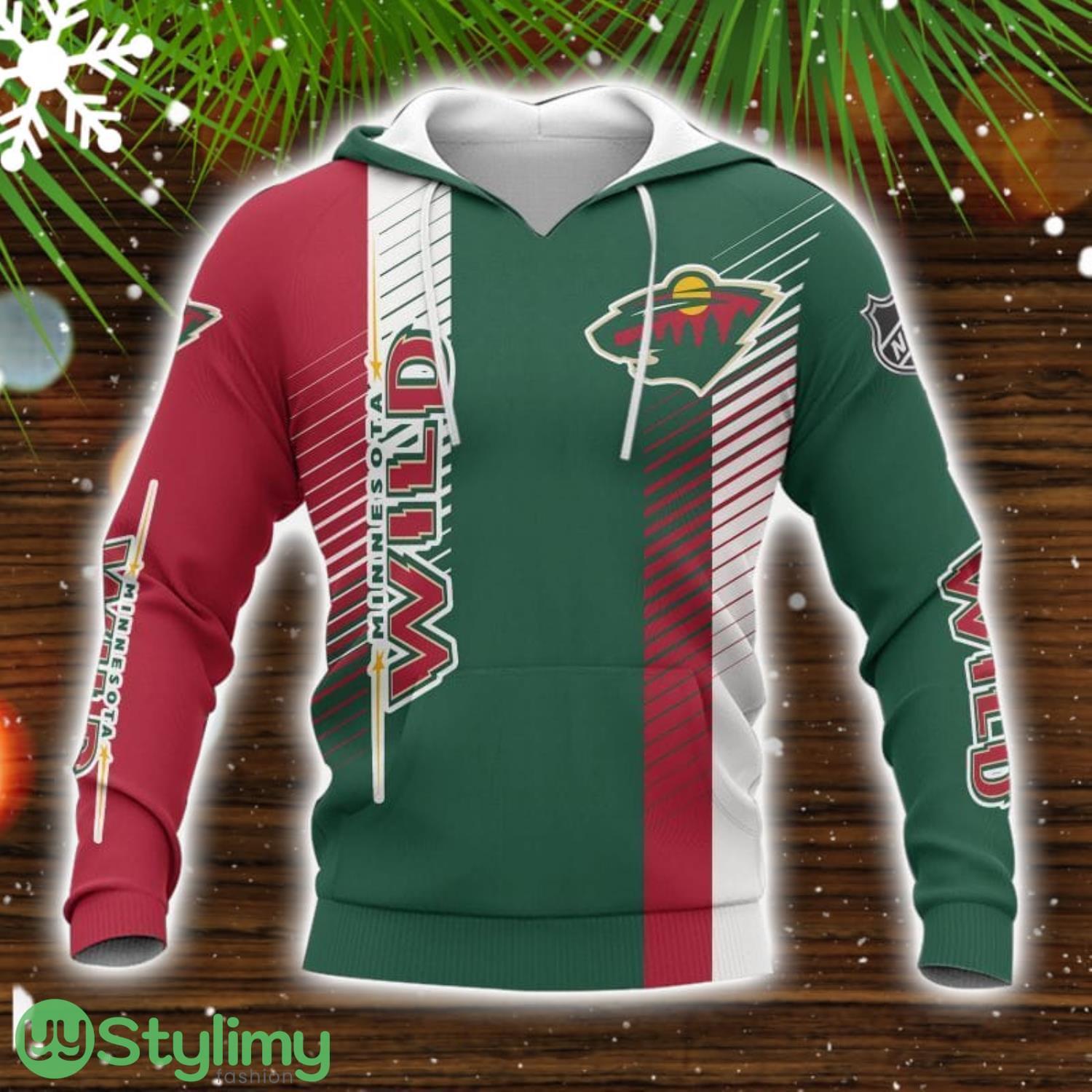 Minnesota Wild 3D All Over printed Hoodie For Men And Women 7 Minnesota Wild 3D All Over printed Hoodie For Men And Women Product Photo 1