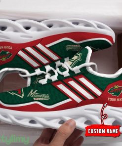 Minnesota Wild Personalized Max Soul Chunky Sneakers Custom Name Running Shoes Product Photo 1