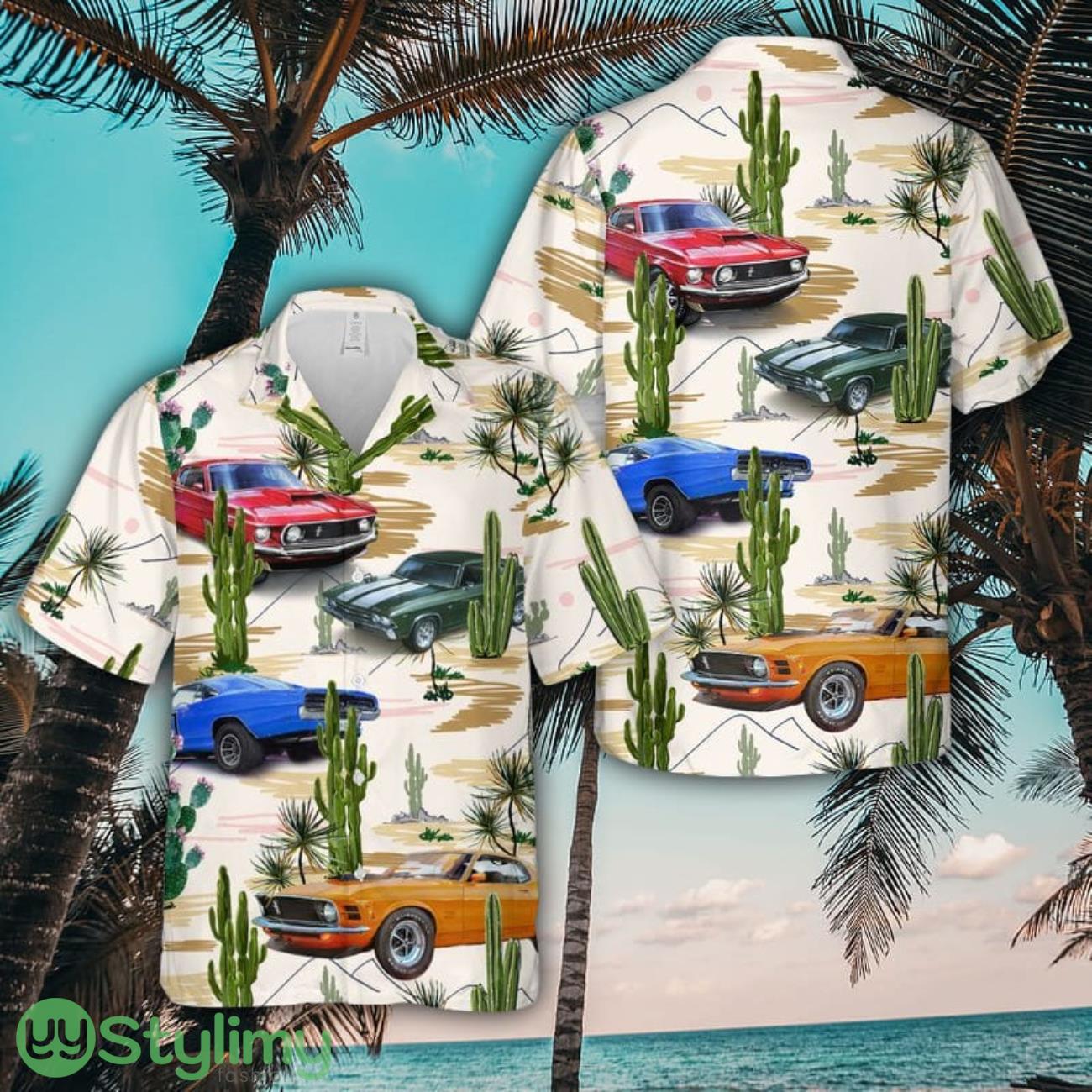 Muscle Car 3D Hawaiian Shirt Summer Time Holiday Gift For Men And Women 2 Muscle Car 3D Hawaiian Shirt Summer Time Holiday Gift For Men And Women Product Photo 1