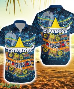 Naidoc Week Cowboys Hawaiian Shirt Aboriginal Dot Painting Product Photo 1