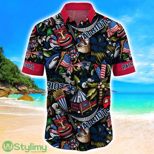 New England Patriots NFL Flower Hawaii Shirt Aloha Funny Pattern Summer Shirts