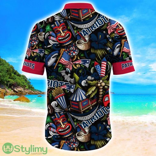 New England Patriots NFL Flower Hawaii Shirt Aloha Funny Pattern Summer Shirts