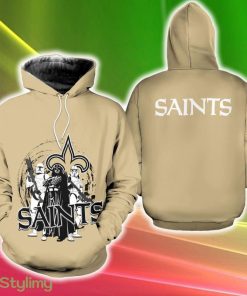 New Orleans Saints Star Wars Green 3D Hoodie New Gift Fans Full Over Print For Men And Women - New Orleans Saints Star Wars Green 3D Hoodie New Gift Fans Full Over Print For Men And Women
