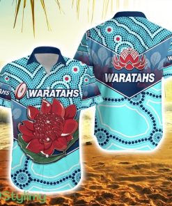 New South Wales Rugby Union Hawaiian Shirt Indigenous Nsw Waratahs Product Photo 1