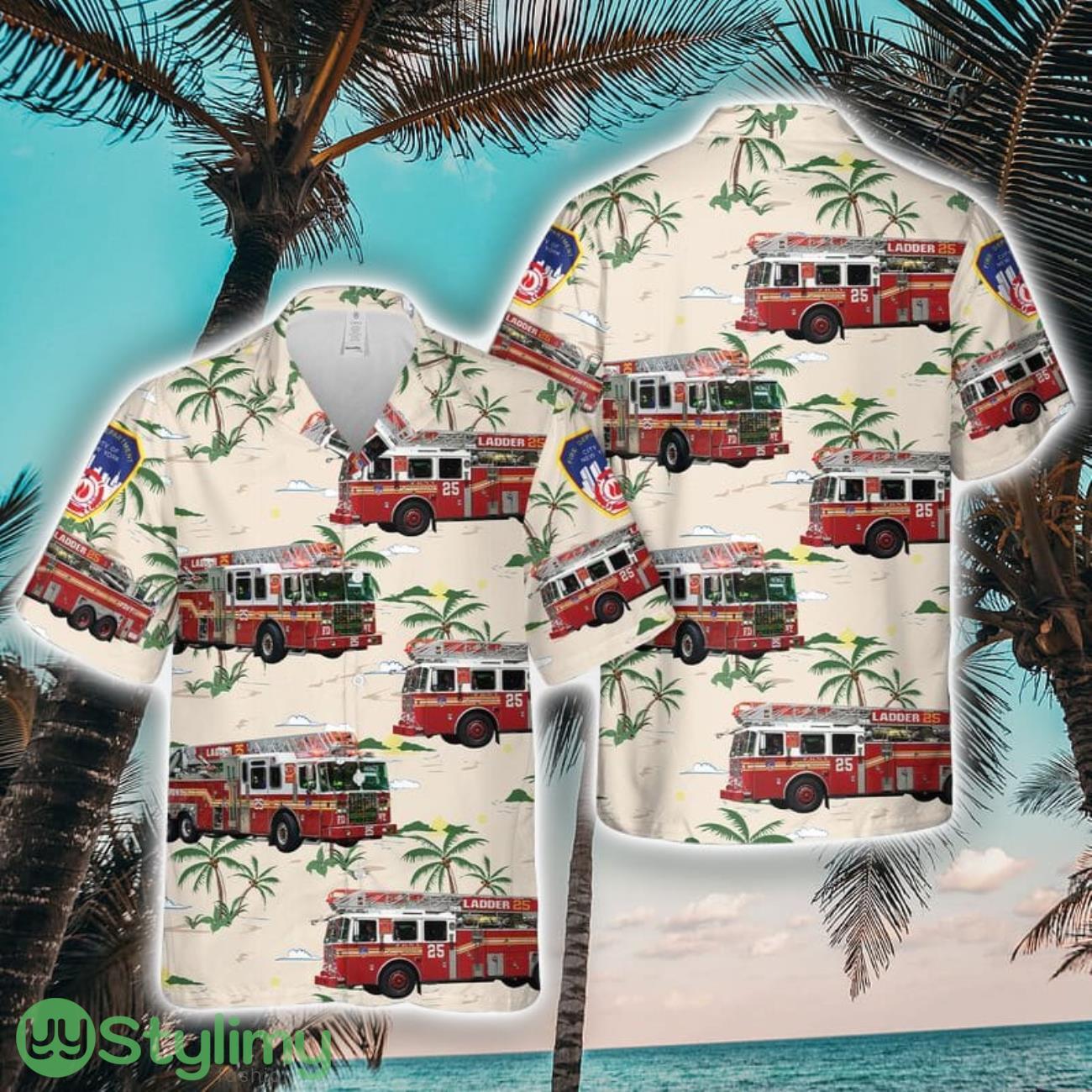 New York City Fire Department 3D Hawaiian Shirt Summer Time Holiday Gift For Men And Women 2 New York City Fire Department 3D Hawaiian Shirt Summer Time Holiday Gift For Men And Women Product Photo 1