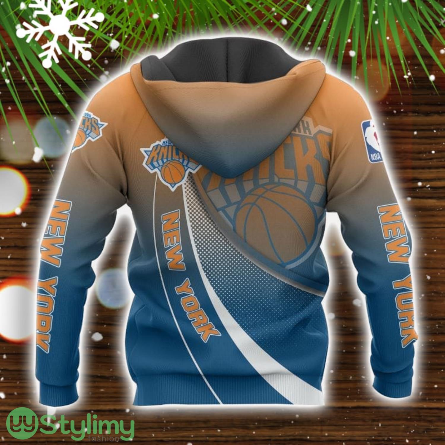 New York Knicks All Printed 3D Hoodie Best Gift For Fans Limited Hoodie 2 New York Knicks All Printed 3D Hoodie Best Gift For Fans Limited Hoodie Product Photo 2