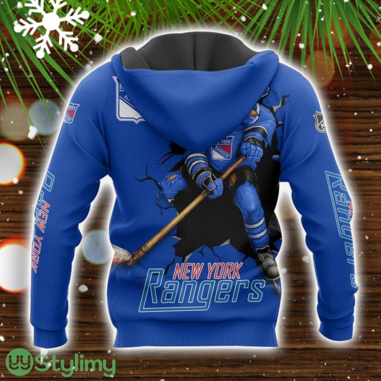 New York Rangers 3D Hoodie Winter Gift Sport Fans Hoodie Unisex All Over Printed Hoodie 2 New York Rangers 3D Hoodie Winter Gift Sport Fans Hoodie Unisex All Over Printed Hoodie Product Photo 2