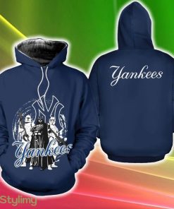New York Yankees Star Wars Overcoat 3D Hoodie New Gift Fans Full Over Print For Men And Women - New York Yankees Star Wars Overcoat 3D Hoodie New Gift Fans Full Over Print For Men And Women
