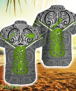 New Zealand Maori Rugby Hawaiian Shirt Pride Version Gray Product Photo 1