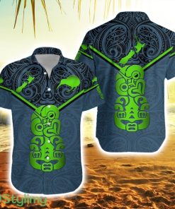 New Zealand Maori Rugby Hawaiian Shirt Pride Version Navy Product Photo 1
