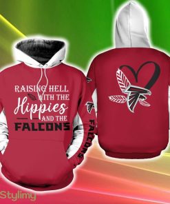 NFL Atlanta Falcons Fashion 3D Hoodie Cold For Fans Gift Christmas Holidays - NFL Atlanta Falcons Fashion 3D Hoodie Zip Hoodie Cold All Over Printed For Fans Gift Christmas Holidays