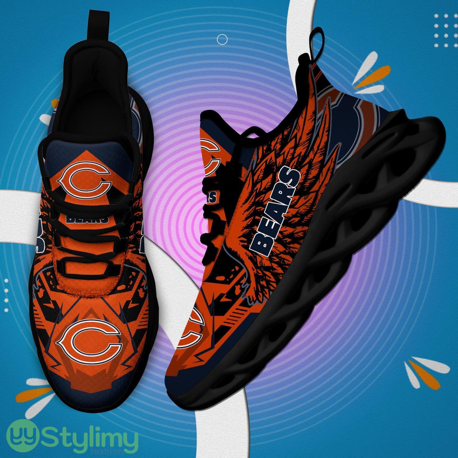 NFL Chicago BearsTeam Personalized Name Max Soul Sneakers Men Women Shoes 4 NFL Chicago BearsTeam Personalized Name Max Soul Sneakers Men Women Shoes Product Photo 4