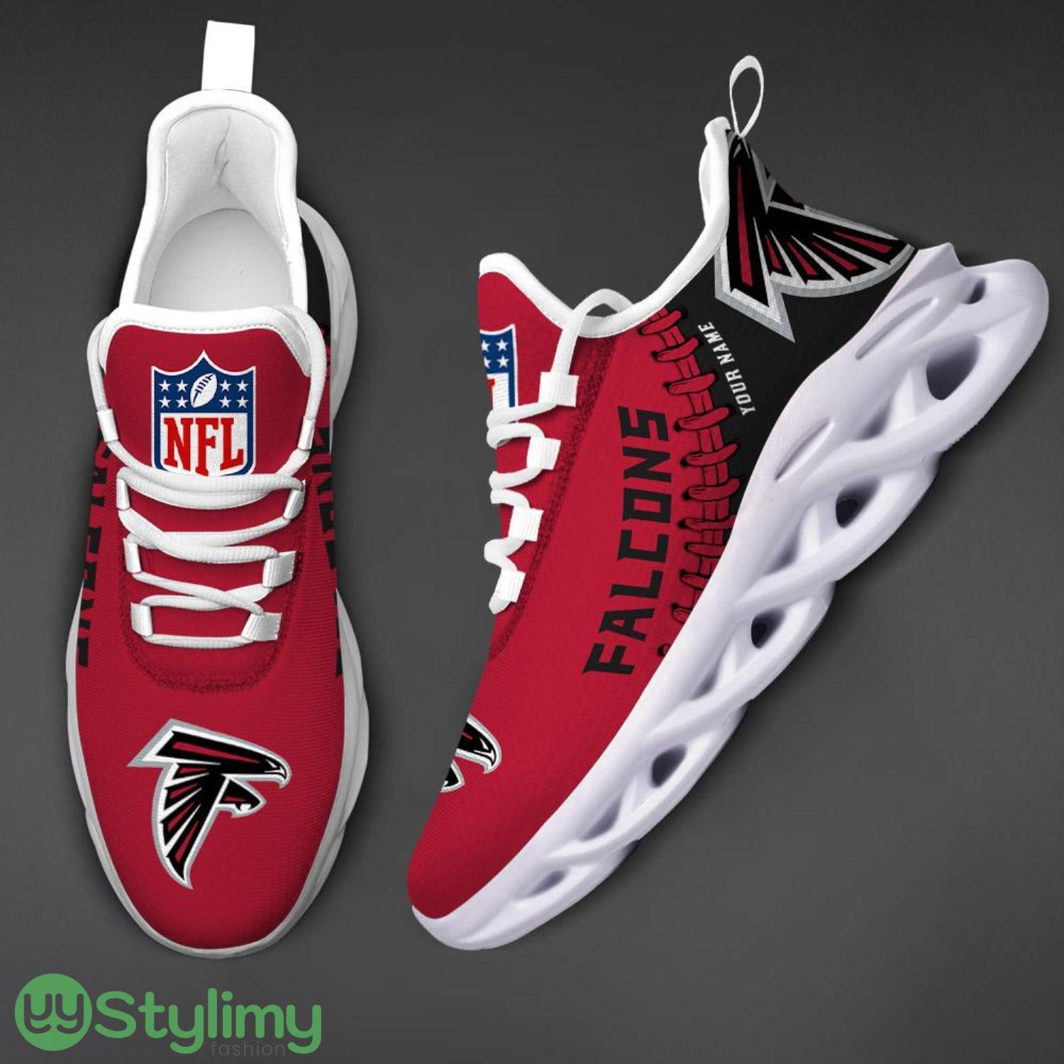 Nfl Custom Name Atlanta Falcons Personalized Name Max Soul Shoes Ultra Running Sneakers 2 Nfl Custom Name Atlanta Falcons Personalized Name Max Soul Shoes Ultra Running Sneakers Product Photo 2