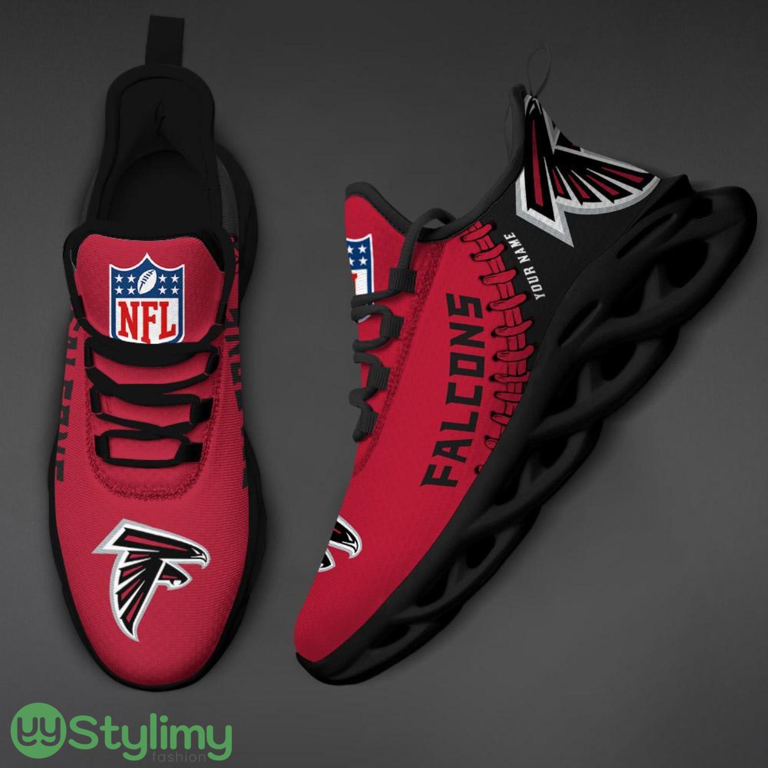 Nfl Custom Name Atlanta Falcons Personalized Name Max Soul Shoes Ultra Running Sneakers 3 Nfl Custom Name Atlanta Falcons Personalized Name Max Soul Shoes Ultra Running Sneakers Product Photo 3