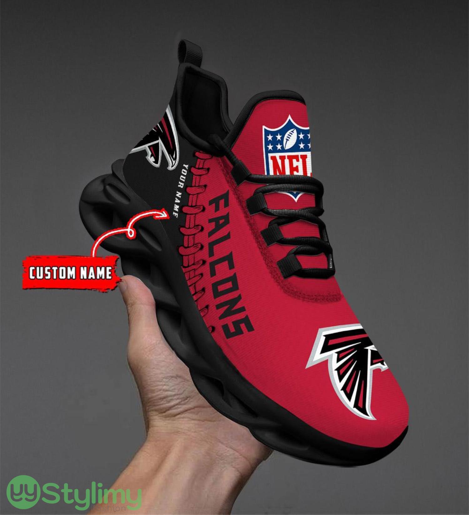 Nfl Custom Name Atlanta Falcons Personalized Name Max Soul Shoes Ultra Running Sneakers 4 Nfl Custom Name Atlanta Falcons Personalized Name Max Soul Shoes Ultra Running Sneakers Product Photo 4
