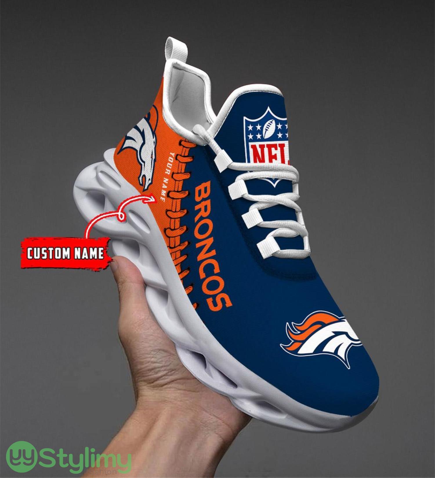 Nfl Custom Name Denver Broncos Personalized Name Max Soul Shoes Ultra Running Sneakers 6 Nfl Custom Name Denver Broncos Personalized Name Max Soul Shoes Ultra Running Sneakers Product Photo 1