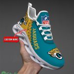 Nfl Custom Name Jacksonville Jaguars Personalized Name Max Soul Shoes Ultra Running Sneakers Product Photo 3