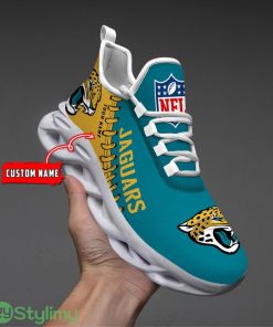 Nfl Custom Name Jacksonville Jaguars Personalized Name Max Soul Shoes Ultra Running Sneakers Product Photo 1
