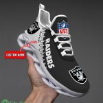 Nfl Custom Name Las Vegas Raiders Personalized Name Max Soul Shoes Ultra Running Sneakers Product Photo 3
