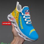 Nfl Custom Name Los Angeles Chargers Personalized Name Max Soul Shoes Ultra Running Sneakers Product Photo 3