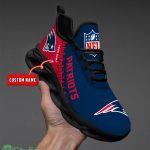 Nfl Custom Name New England Patriots Personalized Name Max Soul Shoes Ultra Running Sneakers Product Photo 3