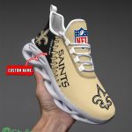 Nfl Custom Name New Orleans Saints Personalized Name Max Soul Shoes Ultra Running Sneakers Product Photo 3
