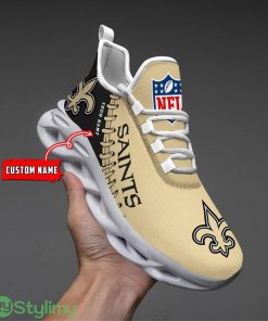 Nfl Custom Name New Orleans Saints Personalized Name Max Soul Shoes Ultra Running Sneakers Product Photo 1