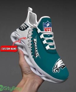 Nfl Custom Name Philadelphia Eagles Personalized Name Max Soul Shoes Ultra Running Sneakers Product Photo 1