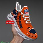 NFL Custom Name Shoes Chicago Bears 3D Max Soul Shoes Running Sneakers Product Photo 3