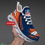 NFL Custom Name Shoes Denver Broncos 3D Max Soul Shoes Running Sneakers 7 NFL Custom Name Shoes Denver Broncos 3D Max Soul Shoes Running Sneakers Product Photo 3