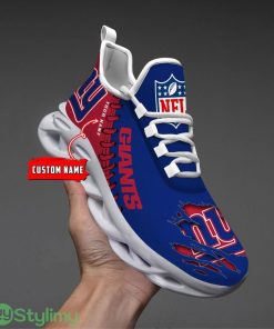 NFL Custom Name Shoes New York Giants 3D Max Soul Shoes Running Sneakers Product Photo 1