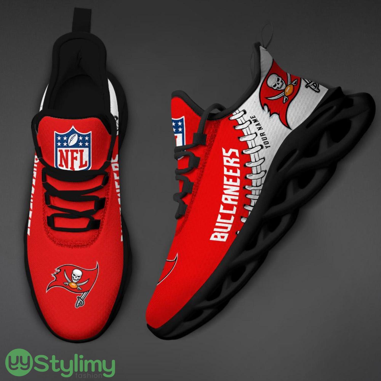 Nfl Custom Name Tampa Bay Buccaneers Personalized Name Max Soul Shoes Ultra Running Sneakers 3 Nfl Custom Name Tampa Bay Buccaneers Personalized Name Max Soul Shoes Ultra Running Sneakers Product Photo 3
