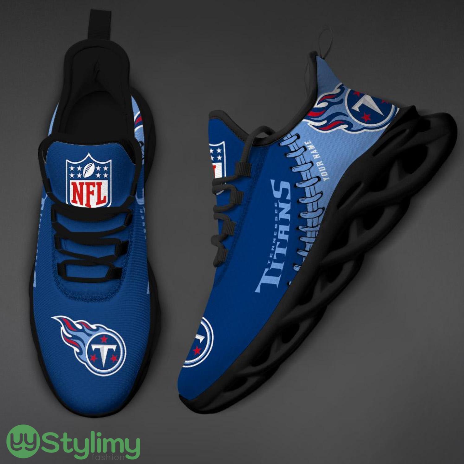 Nfl Custom Name Tennessee Titans Personalized Name Max Soul Shoes Ultra Running Sneakers 3 Nfl Custom Name Tennessee Titans Personalized Name Max Soul Shoes Ultra Running Sneakers Product Photo 3