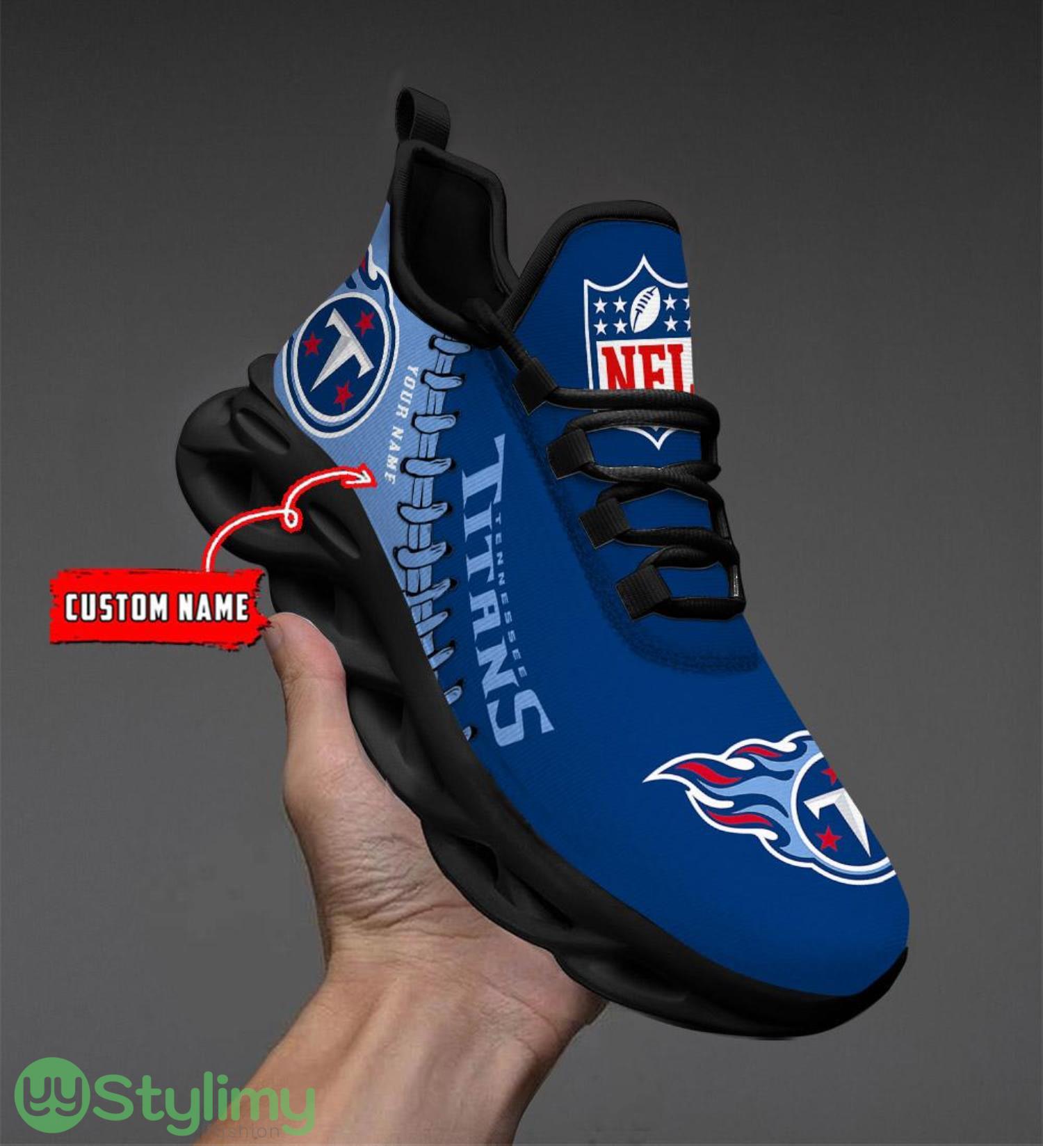 Nfl Custom Name Tennessee Titans Personalized Name Max Soul Shoes Ultra Running Sneakers 4 Nfl Custom Name Tennessee Titans Personalized Name Max Soul Shoes Ultra Running Sneakers Product Photo 4