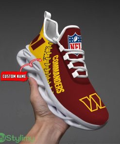 Nfl Custom Name Washington Redskins Personalized Name Max Soul Shoes Ultra Running Sneakers Product Photo 1